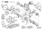 Bosch 0 601 568 141 GKS 65 Circular hand saw 110 V / GB Spare Parts GKS65